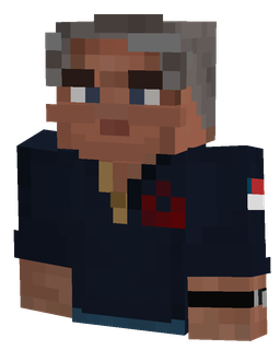 Black skin: bust render
