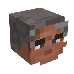 Black skin: head render