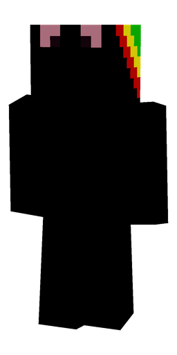 Black skin: body, front render