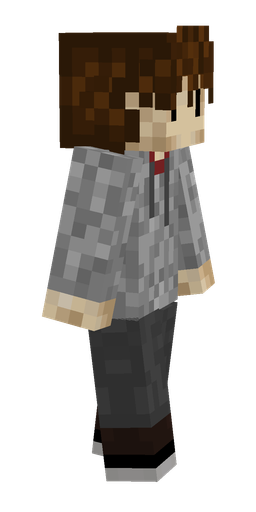 Black skin: body, right side render