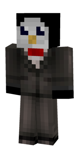 Black skin: body, front render