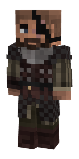 Black skin: body, front render