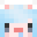 Blue skin: face render