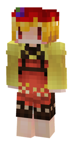 Orange skin: body, front render