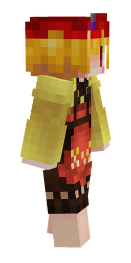 Orange skin: body, right side render