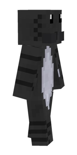 Black skin: body, right side render