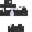 Black skin: raw texture render