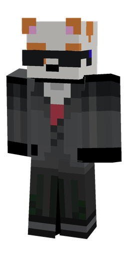 Black skin: body, front render