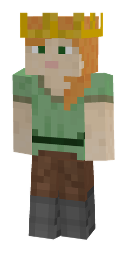 Green skin: body, front render
