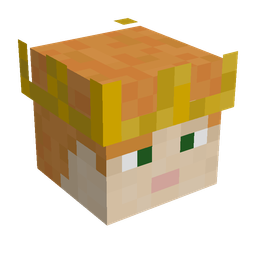 Green skin: head render