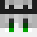 Black skin: face render