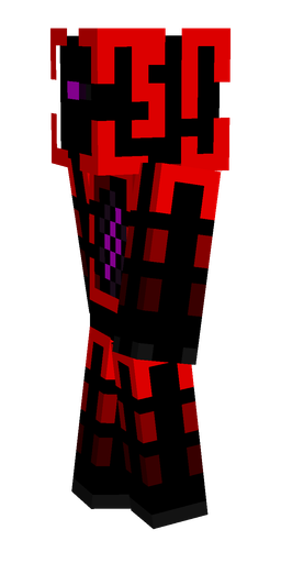 Black skin: body, left side render