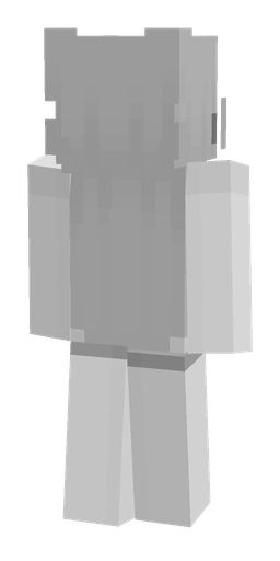 Gray skin: body, back render