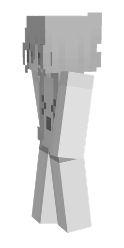 Gray skin: body, left side render
