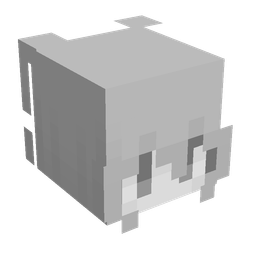 Gray skin: head render