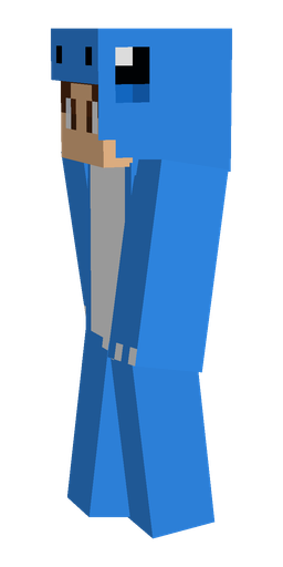 Black skin: body, left side render
