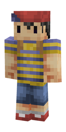 Blue skin: body, front render