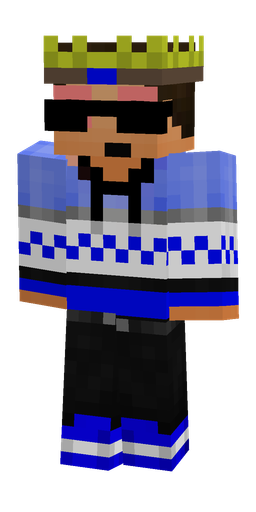 Black skin: body, front render