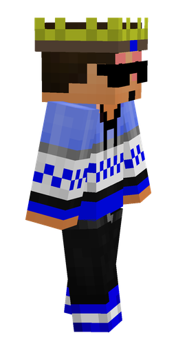 Black skin: body, right side render