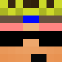 Black skin: face render