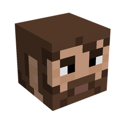 Black skin: head render