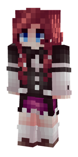 Black skin: body, front render