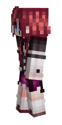 Black skin: body, left side render