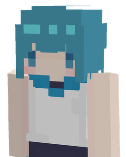 Blue skin: bust render