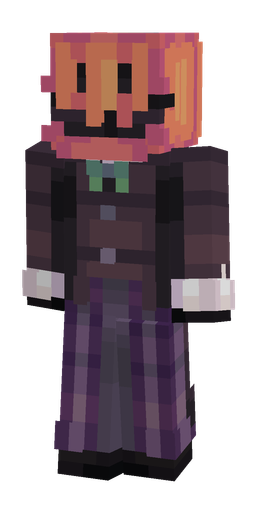 Black skin: body, front render