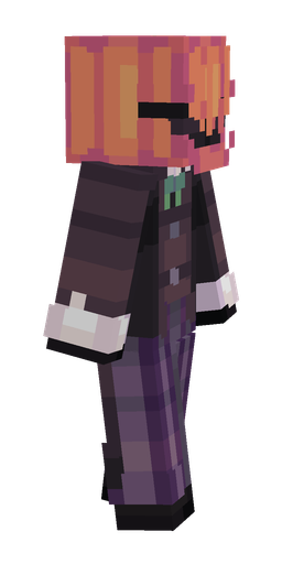 Black skin: body, right side render