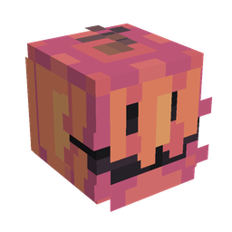 Black skin: head render