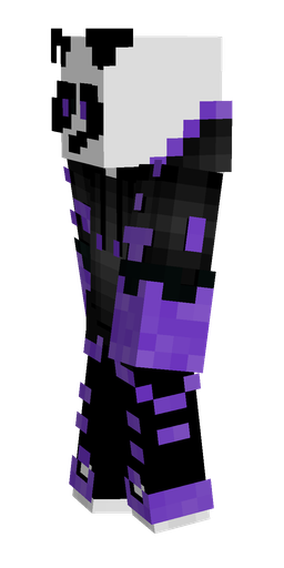 Black skin: body, left side render