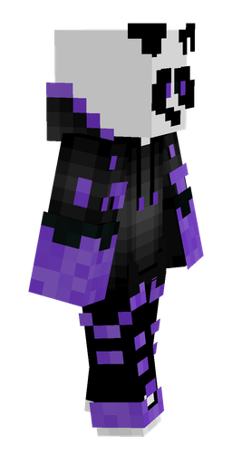 Black skin: body, right side render