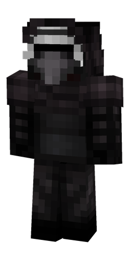 Black skin: body, front render
