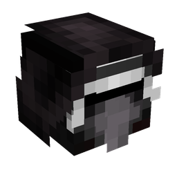 Black skin: head render