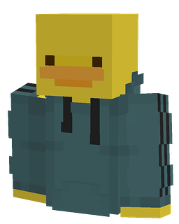 Blue skin: bust render