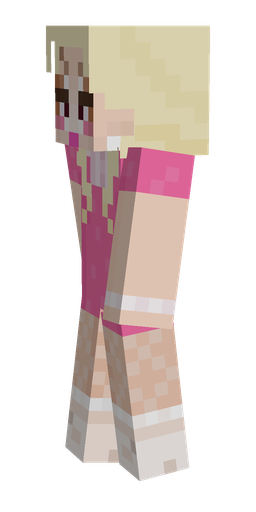 Orange skin: body, left side render