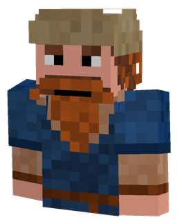 Blue skin: bust render