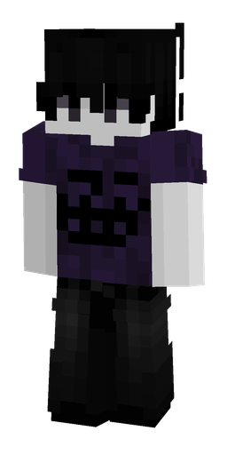Black skin: body, front render