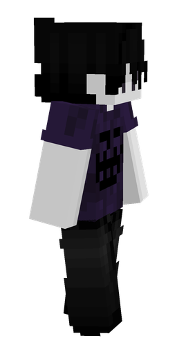 Black skin: body, right side render