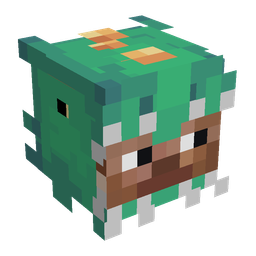 Green skin: head render