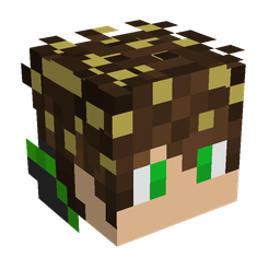 Black skin: head render