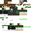 Black skin: raw texture render
