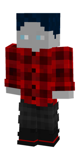 Black skin: body, front render
