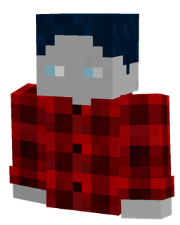 Black skin: bust render