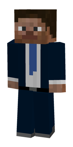 Black skin: body, front render