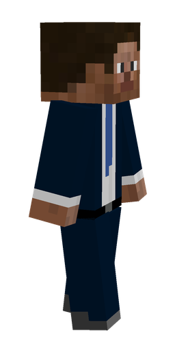 Black skin: body, right side render