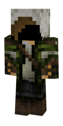 Black skin: body, front render