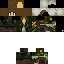Black skin: raw texture render
