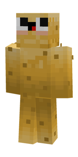 Brown skin: body, front render